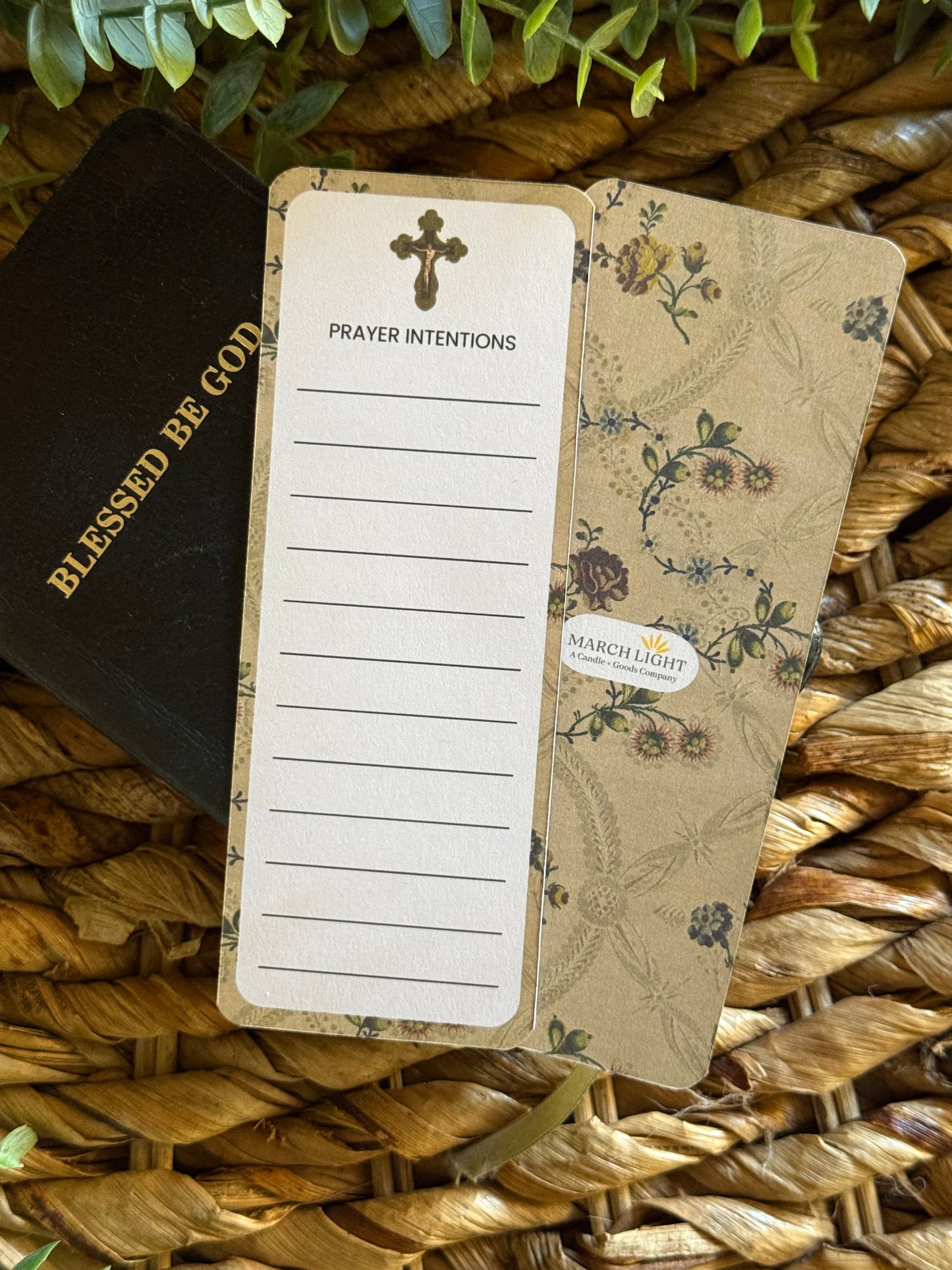 Prayer Intentions Bookmarks