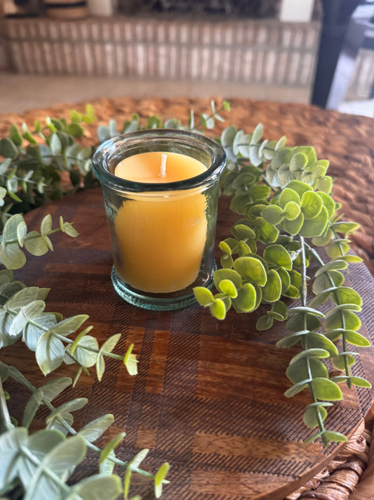 Simple Beeswax Candle