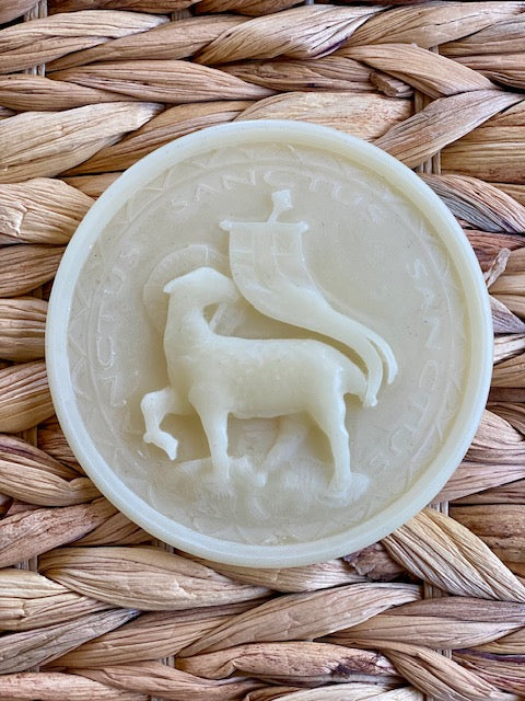 Beeswax Agnus Dei Medallion