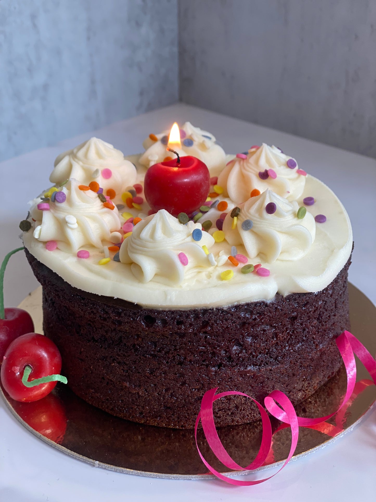 Cherry Birthday Candles