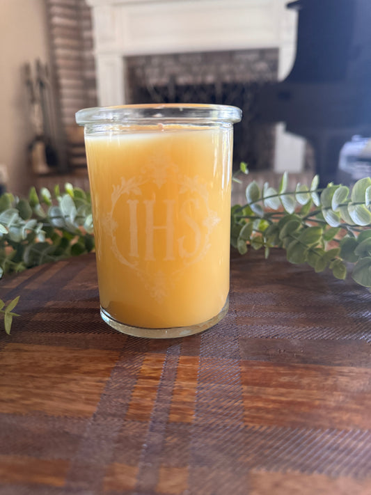 Holy Name of Jesus Devotional Candle(Short)