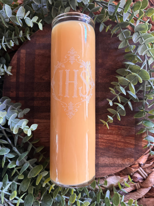 Holy Name of Jesus Devotional Candle