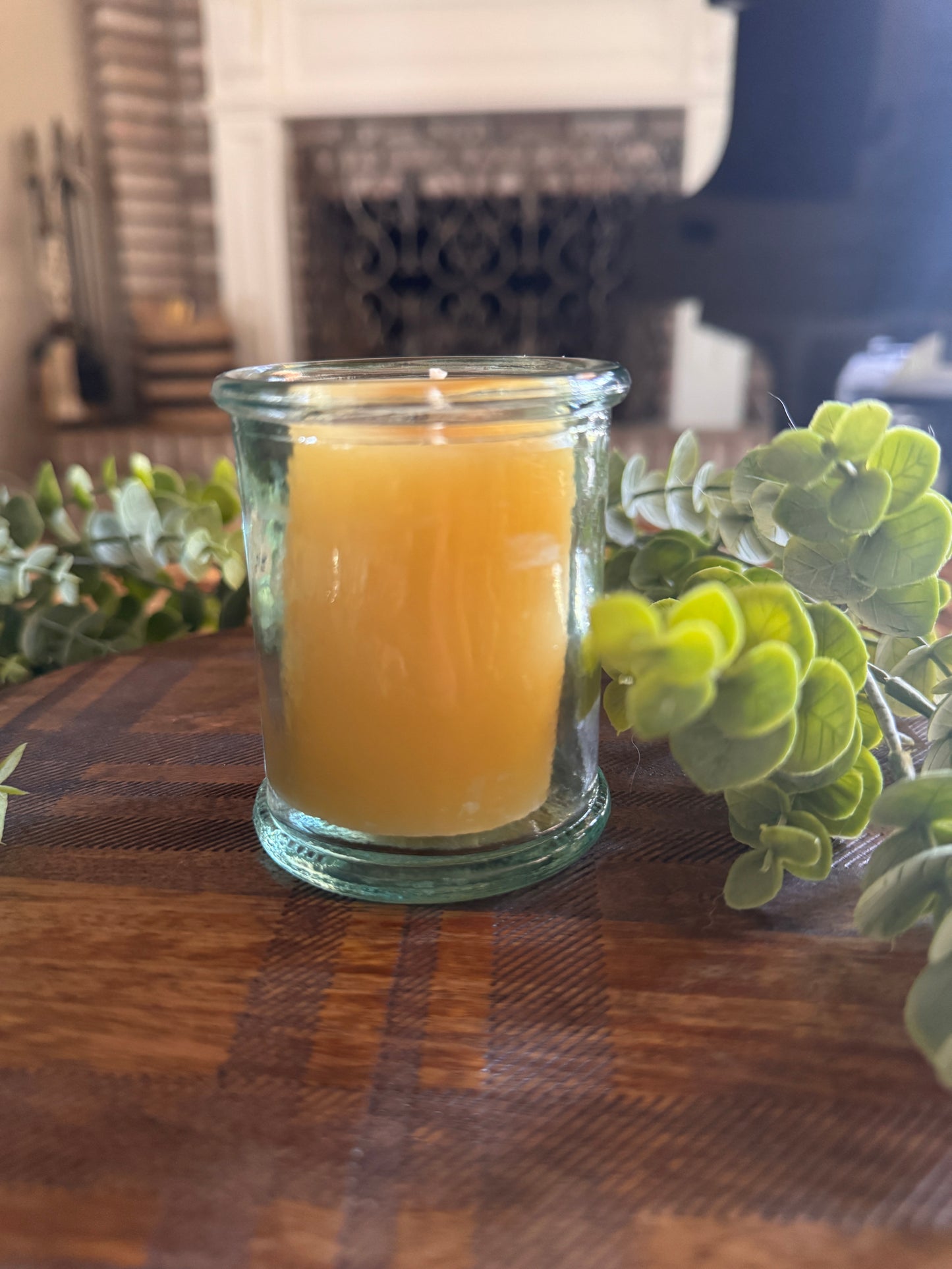 Simple Beeswax Candle