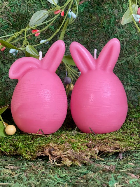 Spring Bunny Candles