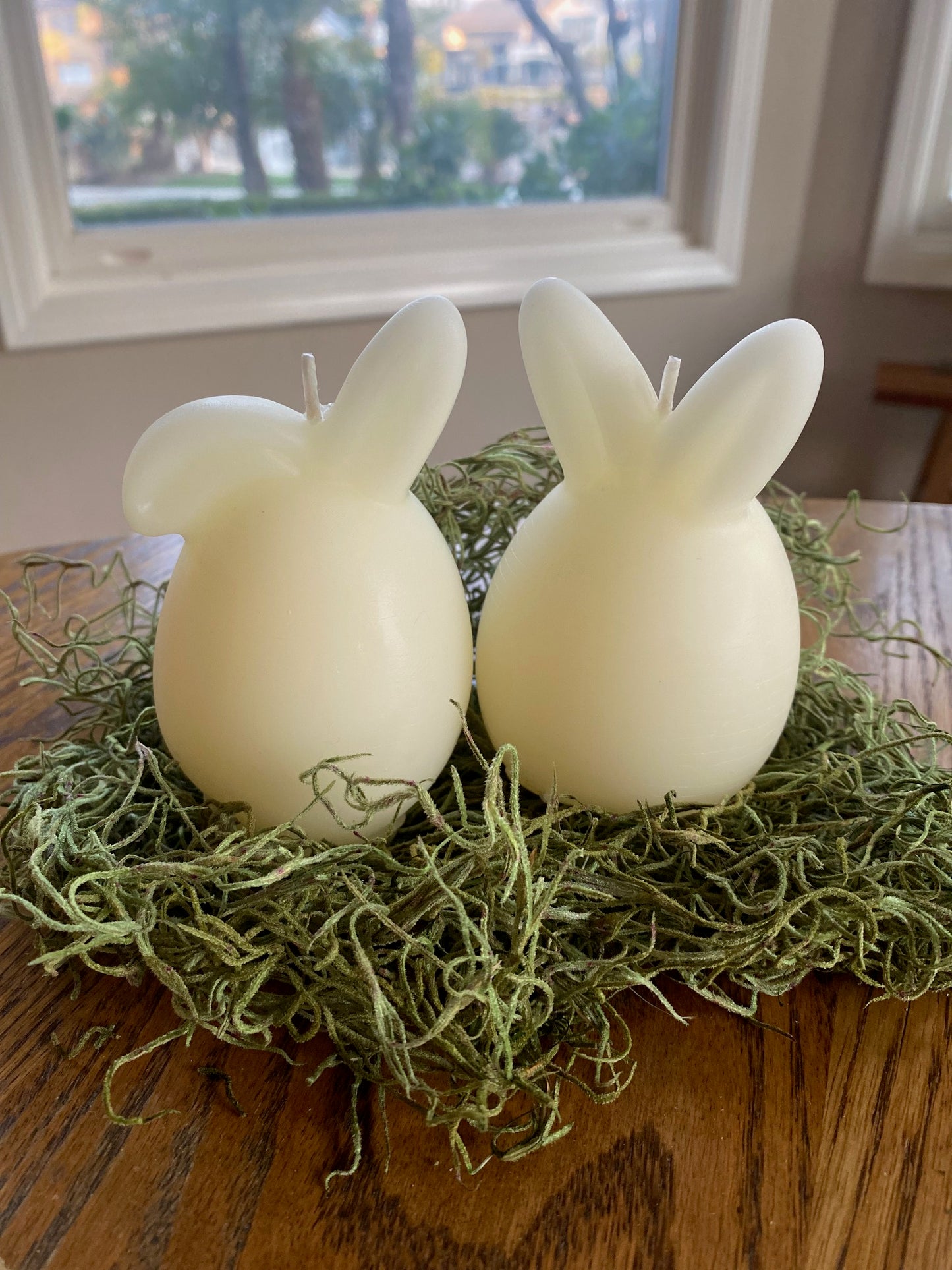 Spring Bunny Candles