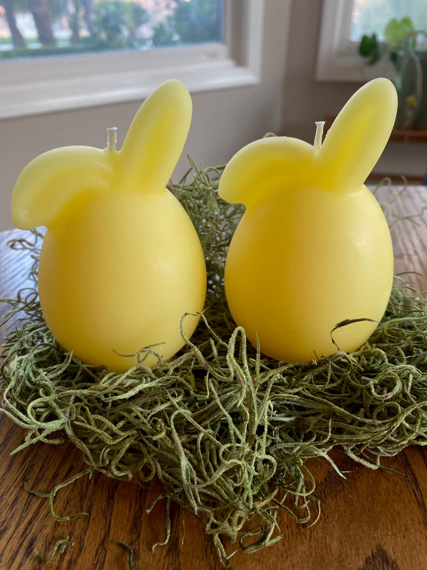 Spring Bunny Candles