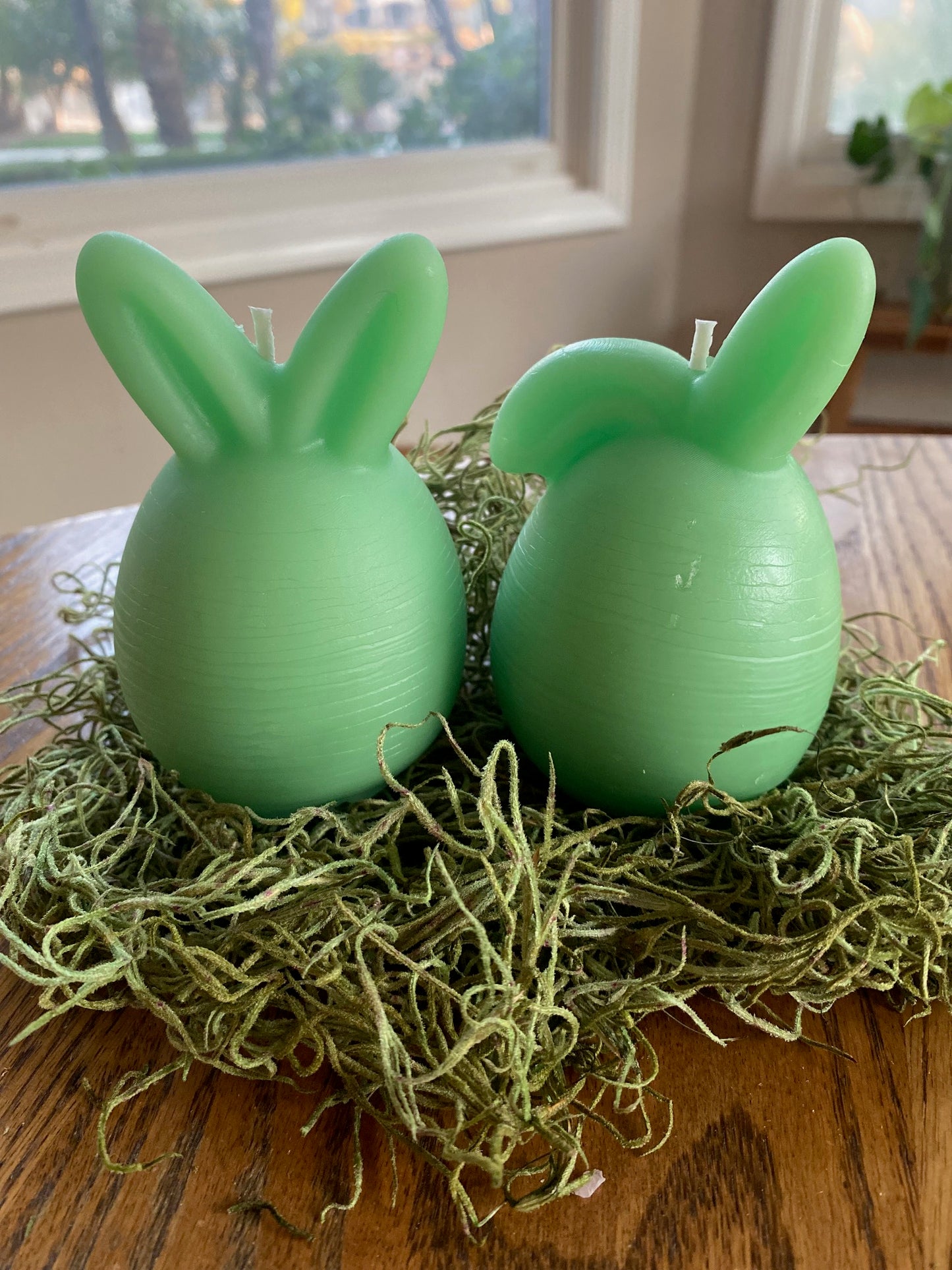 Spring Bunny Candles