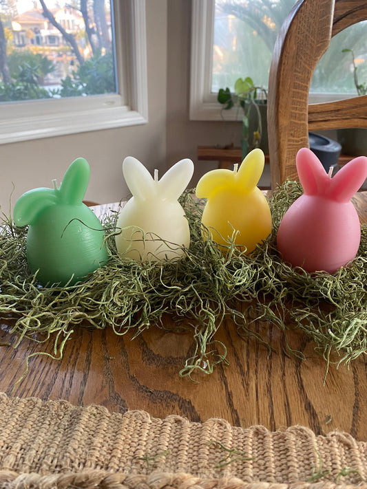 Spring Bunny Candles