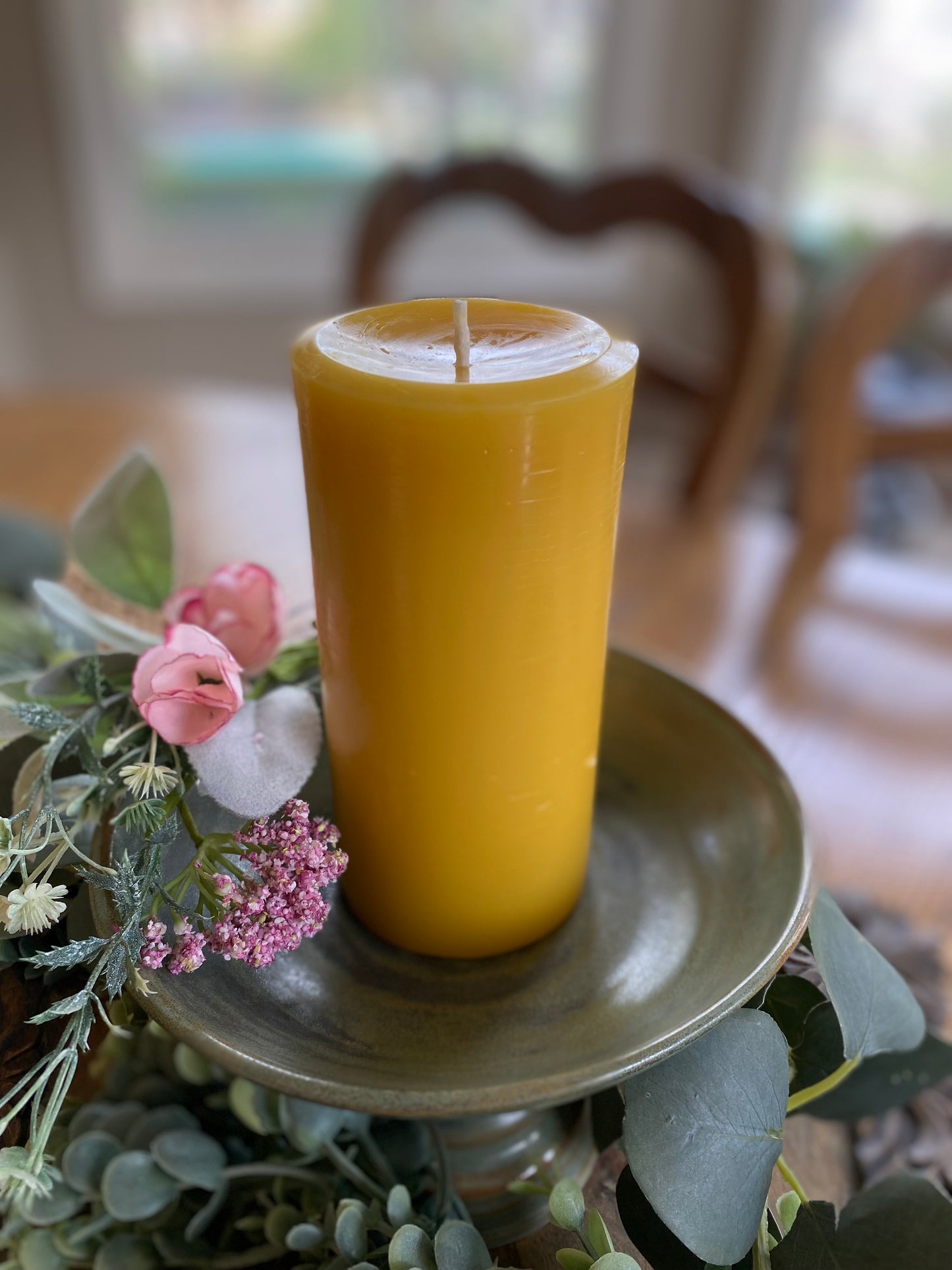 Beeswax Pillar Candles