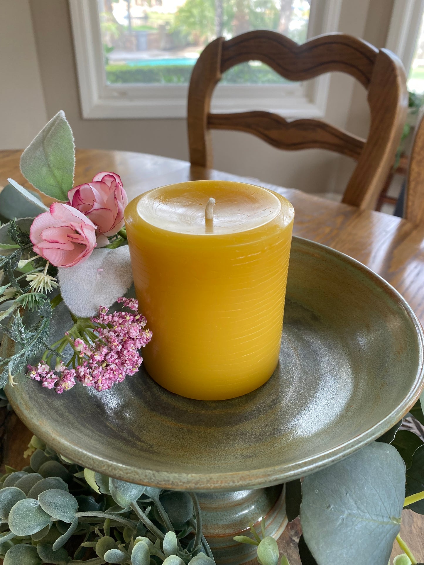 Beeswax Pillar Candles